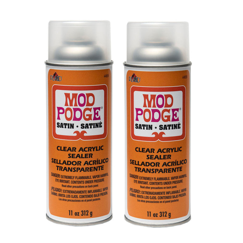 Acrylic Aerosol Sealer, 11oz., Satin, Pack of 2