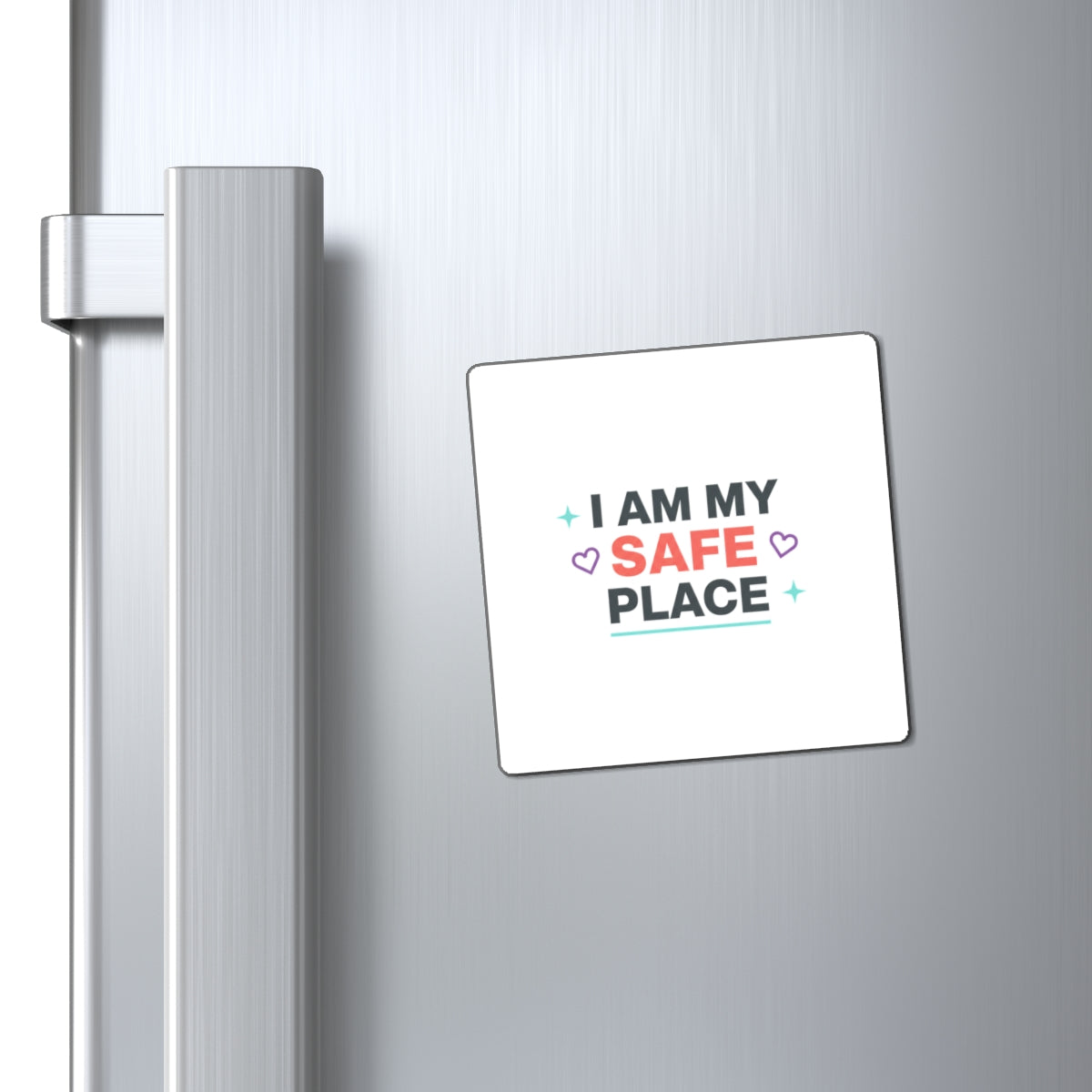 Self Love Gradient Quote | Sublimation Magnet Set for Locker & Fridge | Galentine’s + Teen Gift | Y2K Aesthetic Valentine