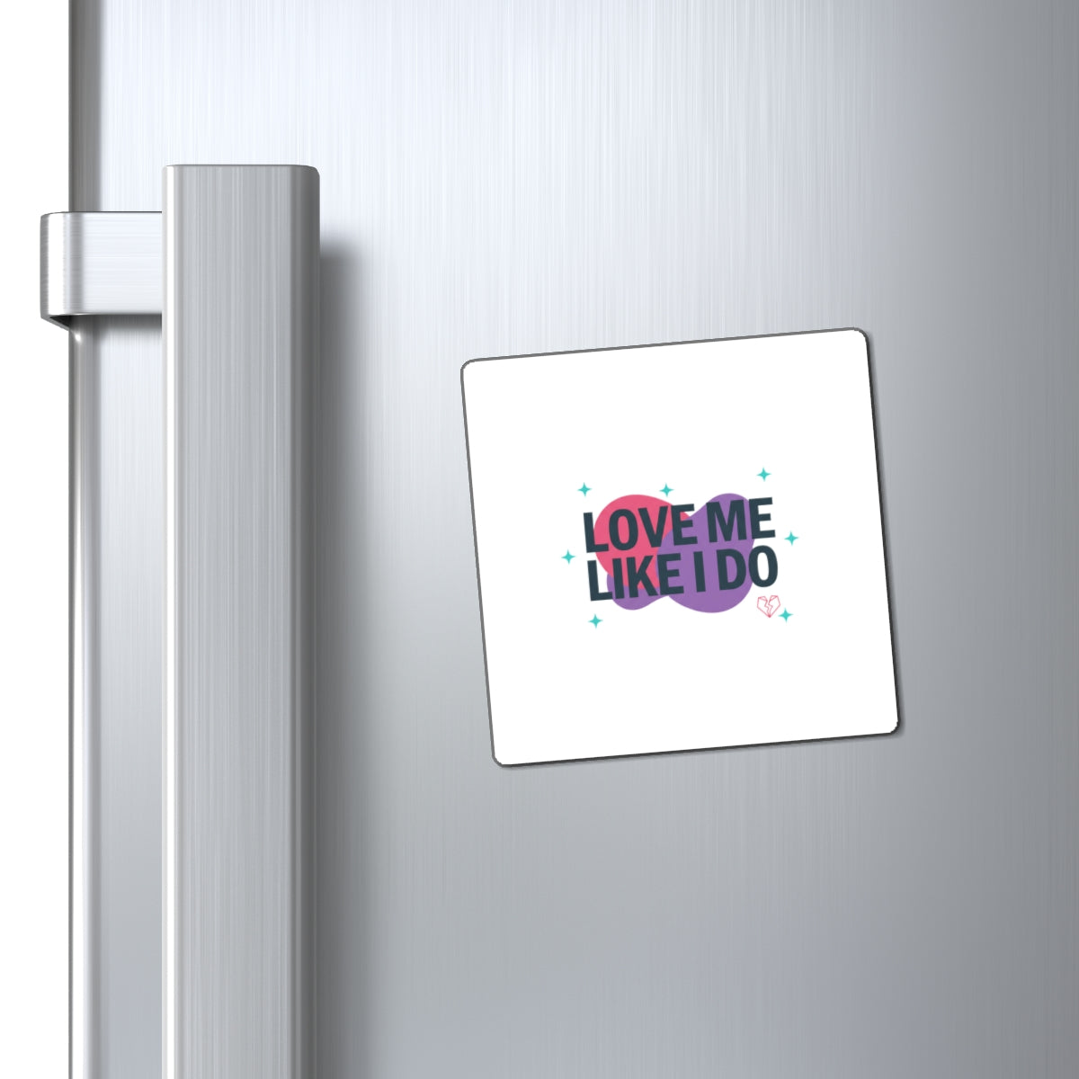 Self Love Gradient Affirmation | Aesthetic Sublimation Magnet Set | Galentine’s Day & Teen Dorm Decor | Y2K Valentine Vibes