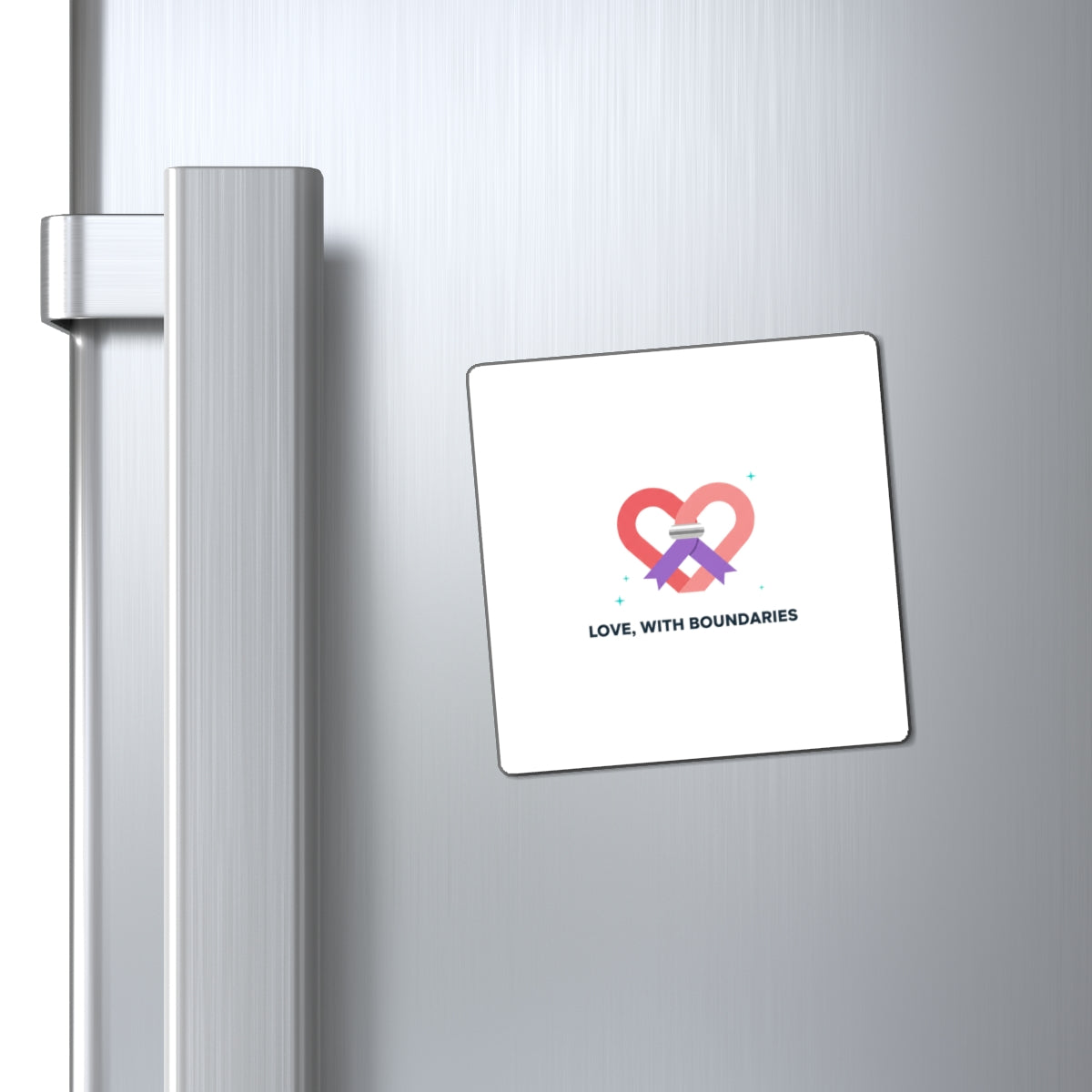 Mature Romance Quote Magnet | Sublimation Fridge Magnet Set | Valentine & Galentine Gift for Couples & Friends | Modern Aesthetic