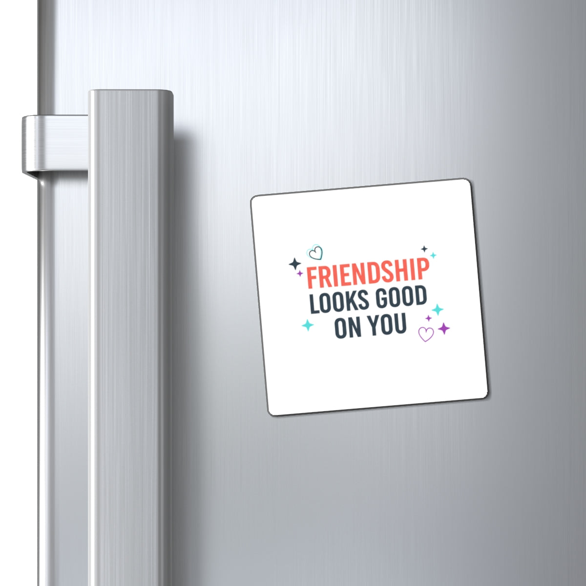 Galentine Squad Goals | Friendship Magnet Set for Fridge & Locker | Bestie & Sister Gift | Y2K Trendy Valentine Aesthetic