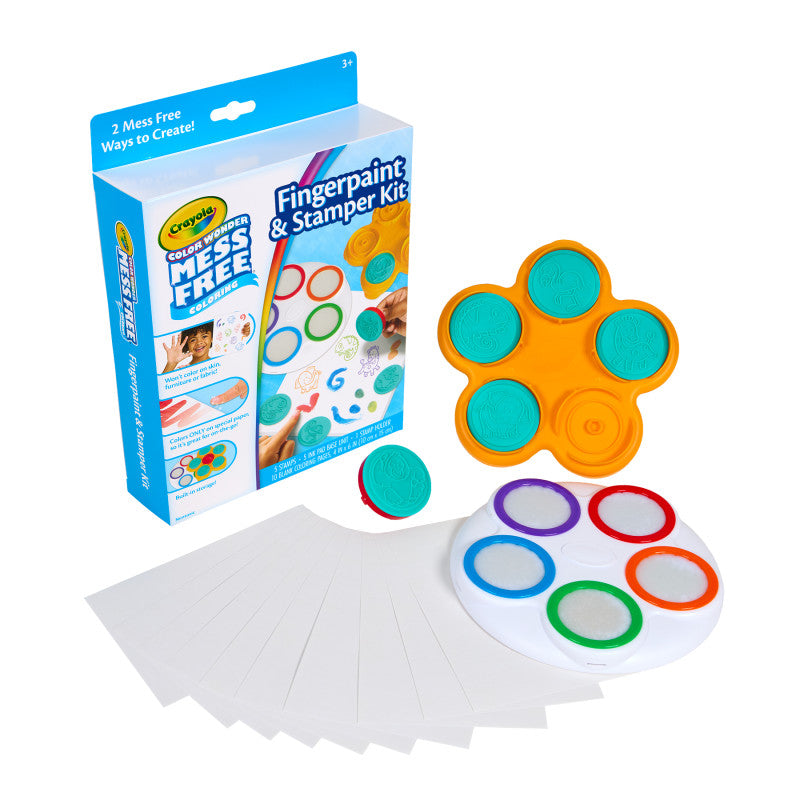 Color Wonder Fingerpaint Stamper Kit