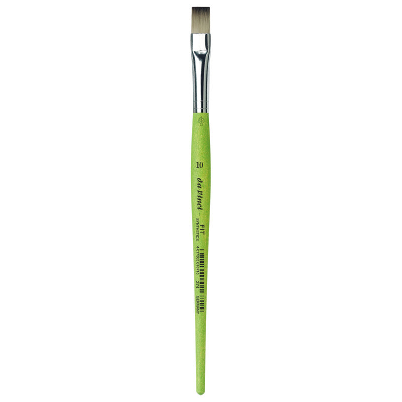 FIT Synthetics Student Brush, Synthetic, Acrylic & Tempera, Flat, Series 374, Size 10