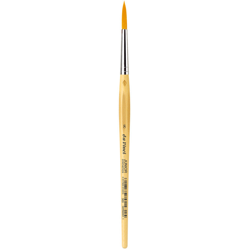 JUNIOR Synthetics Student Brush, Synthetic, Tempera, Round, Series 303, Size 8