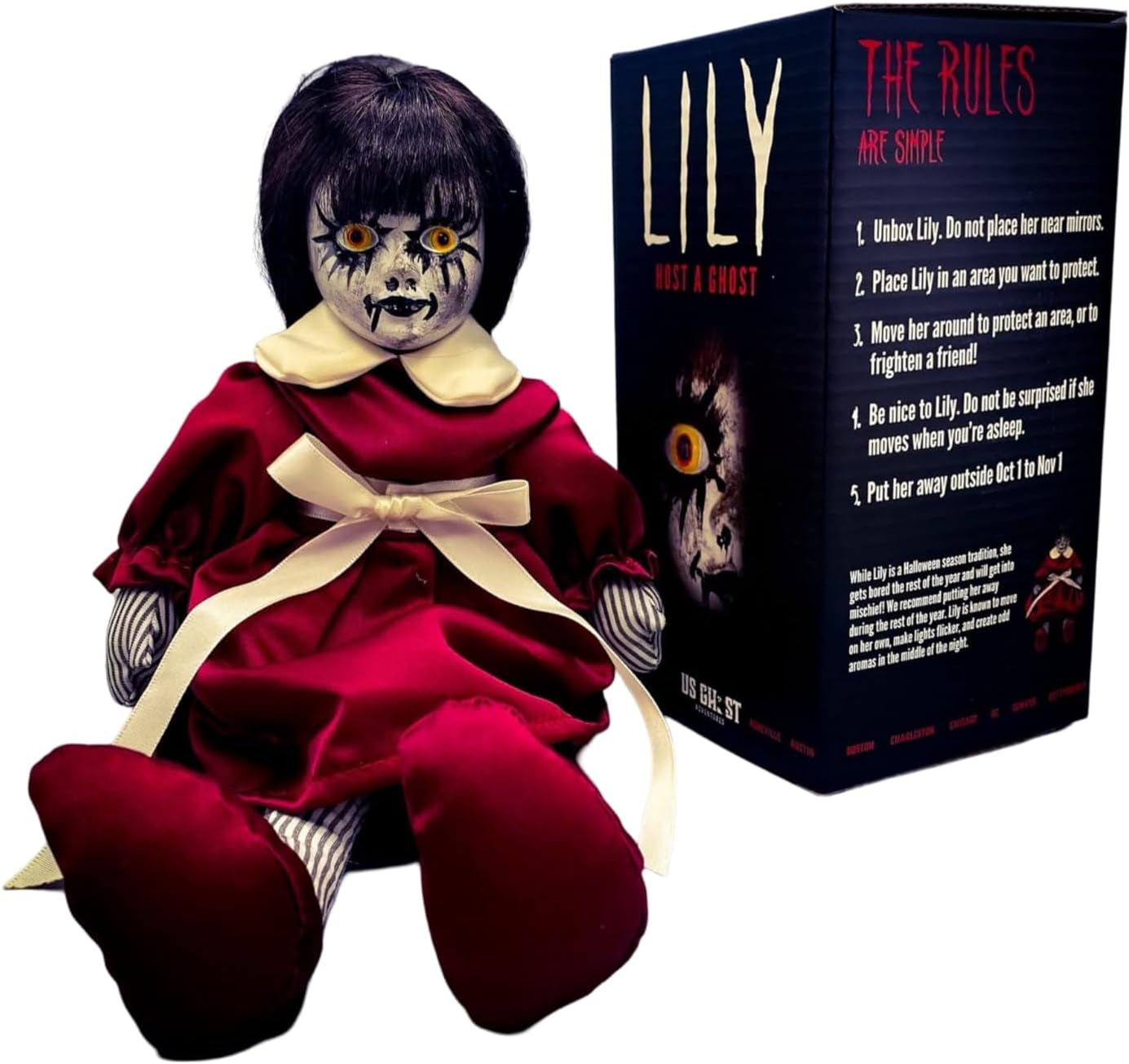 Lily Host a Ghost Doll | 13