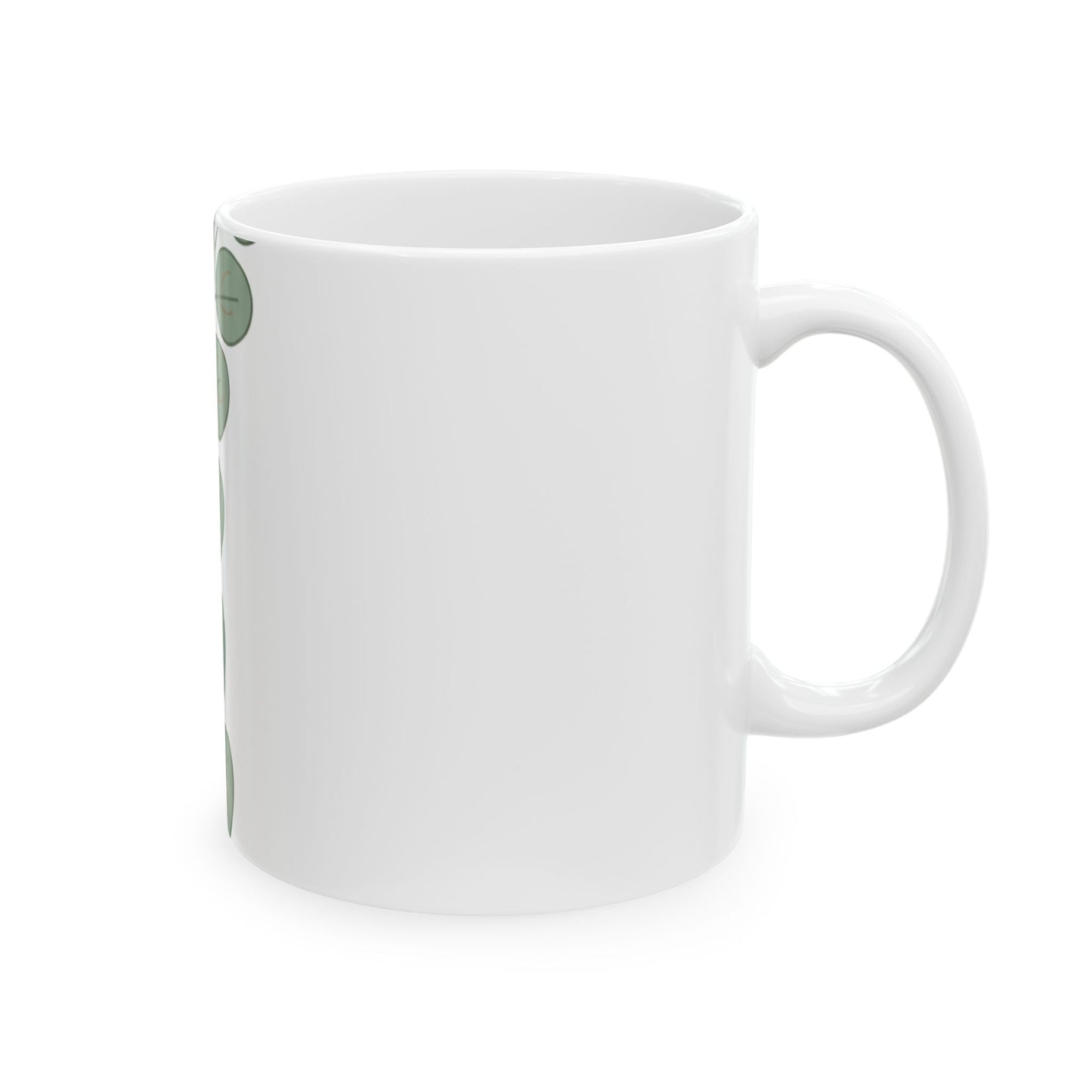 11oz Ceramic Mug, Eucalyptus Sprig, Family Gift, Friend Gift