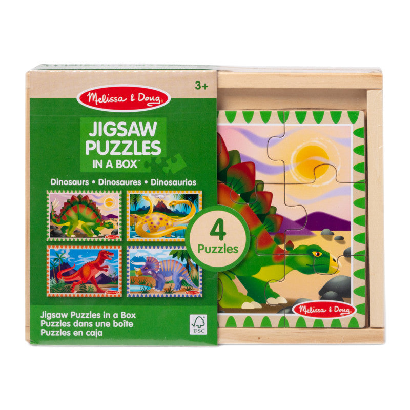 Dinosaurs Puzzles in a Box