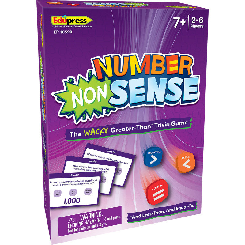 Number (Non)Sense Card Game