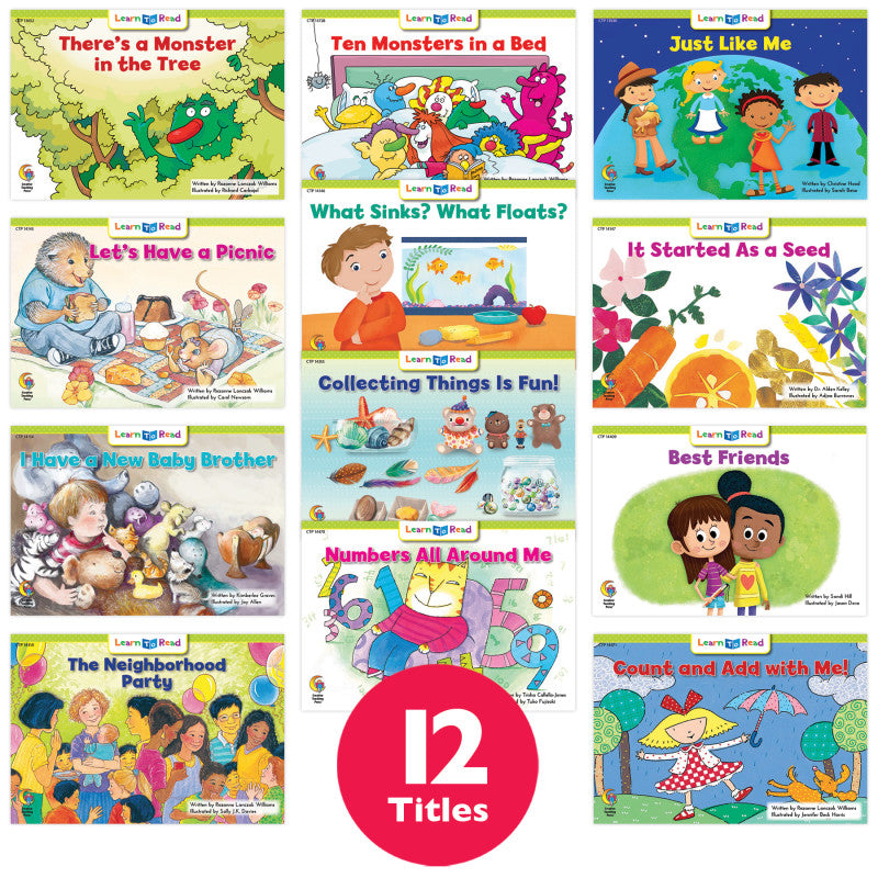 Learn to Read Variety Pack 13, Level F, 12 Titles
