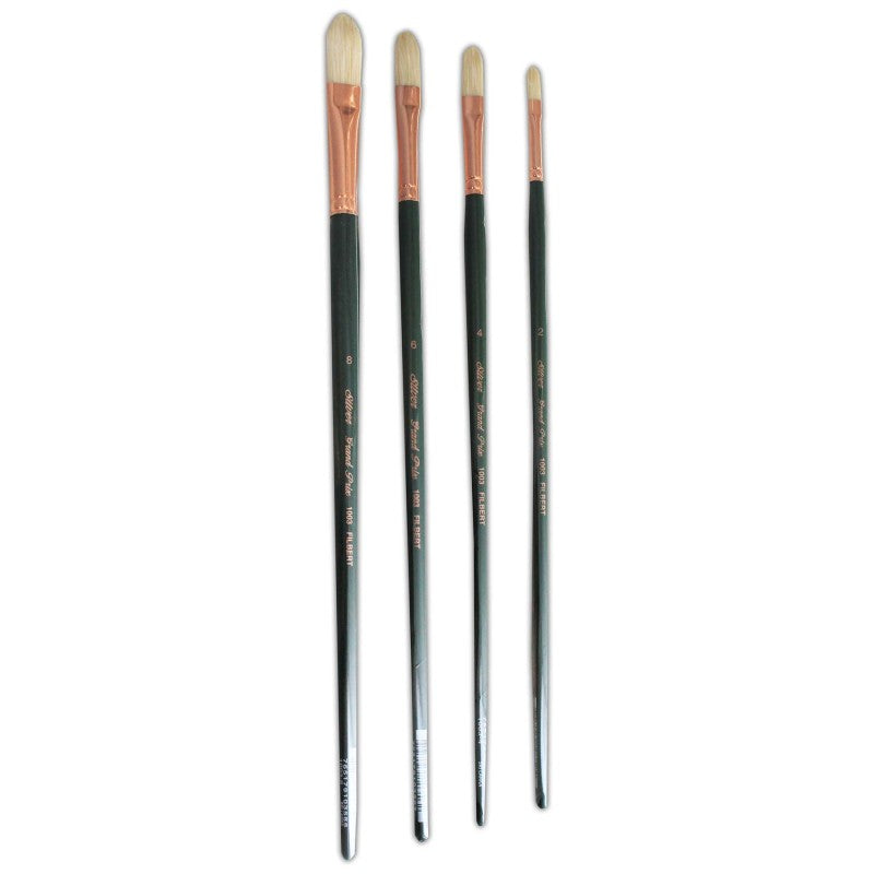 Grand Prix Even Filberts, 4 Brushes