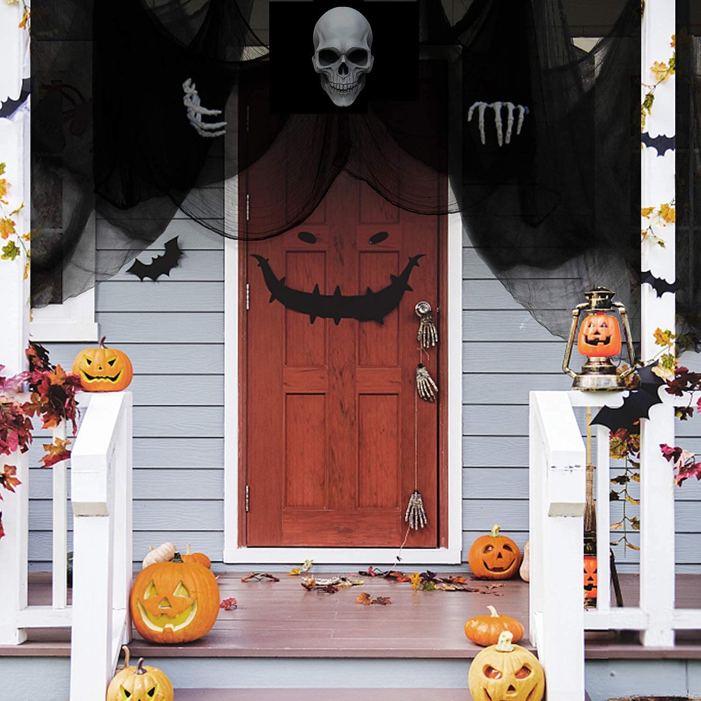 Black Creepy Cloth 8.75 Yards X 85" with Fabric Scary Spooky Gauze Halloween Decorations for Haunted House Horror Decor Home Yard Indoor Outdoor Office Wall Vampire Zombie Theme Party Supply
