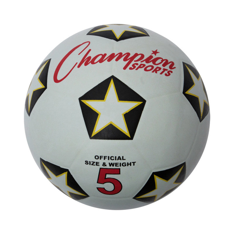 Rubber Cover Soccer Ball, Size 5