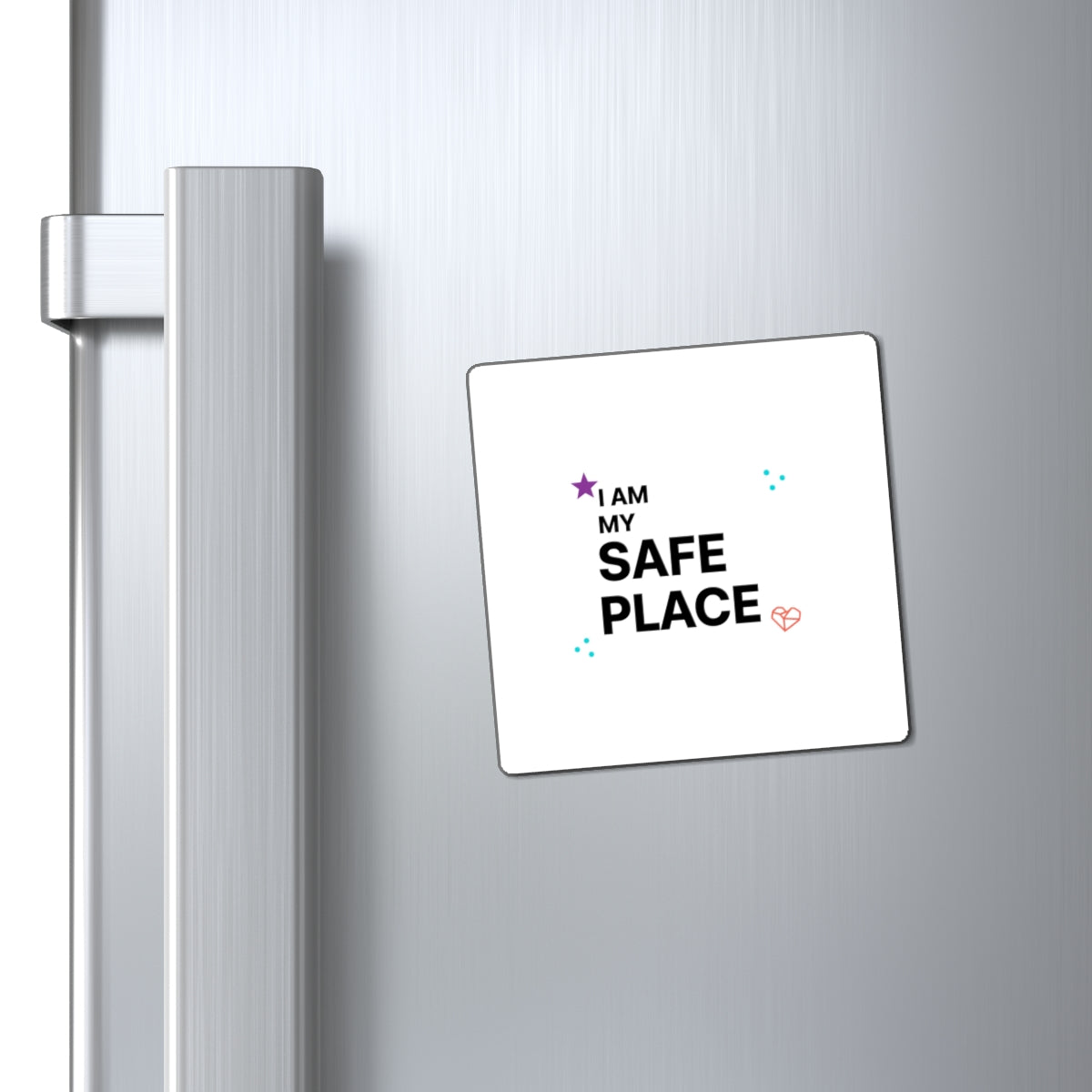 Self Love Gradient Quote | Aesthetic Magnet for Fridge & Locker | Galentine’s & Self-Care Gift | Y2K Gen Z Vibes
