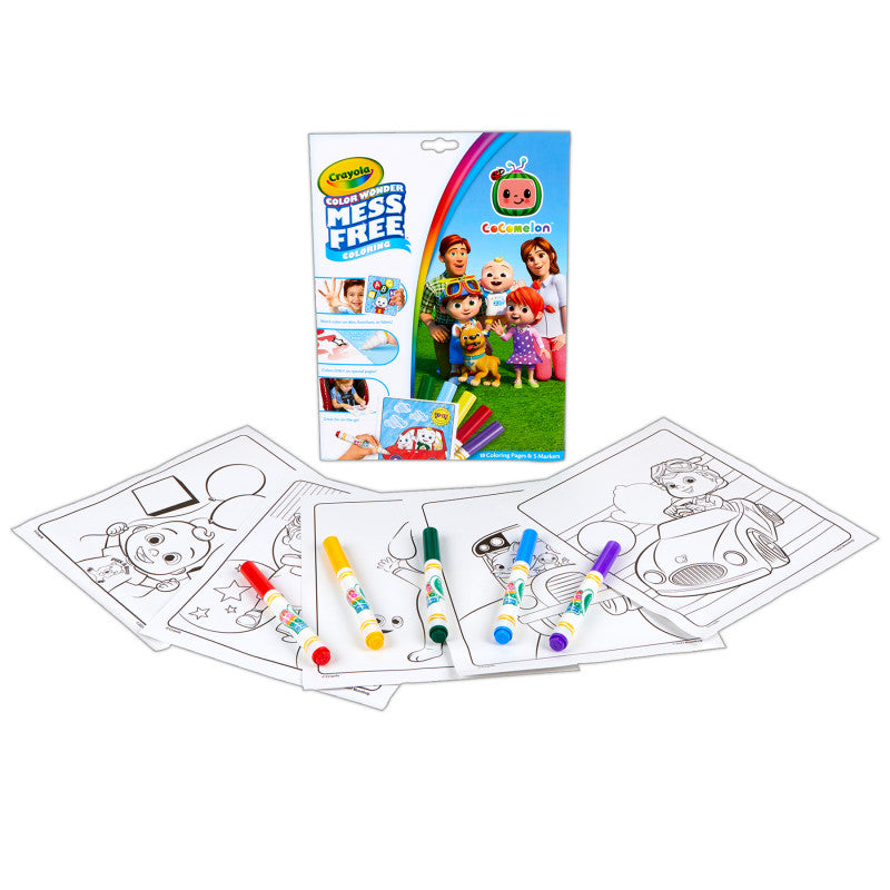 Color Wonder® Coloring Pad & Markers, Cocomelon
