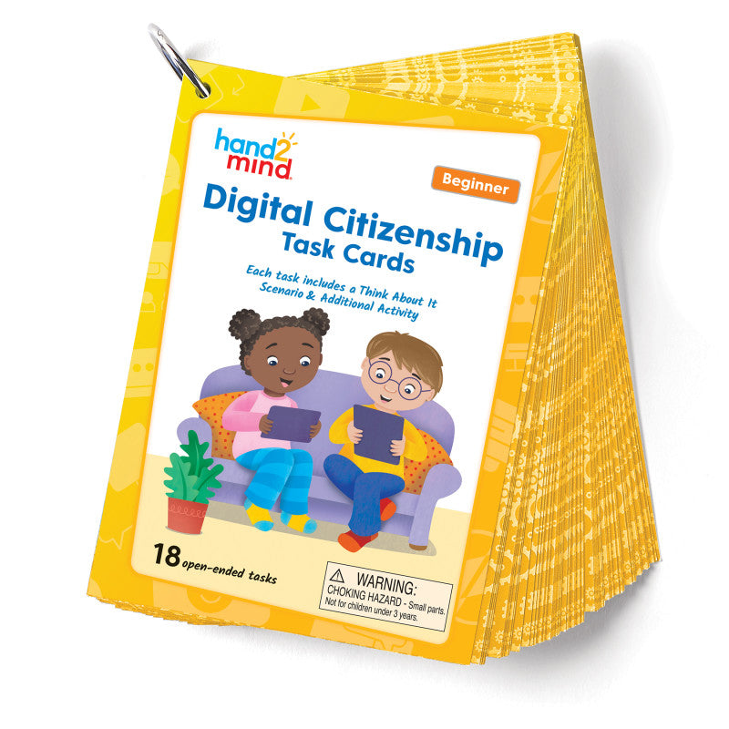 Hands-On Digital Citizenship Beginner Task Cards