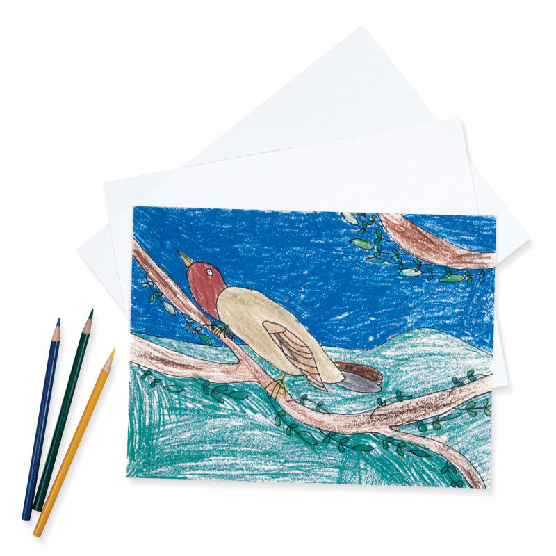 Drawing Paper, Medium Weight, White, 18" x 24", 500 Sheets