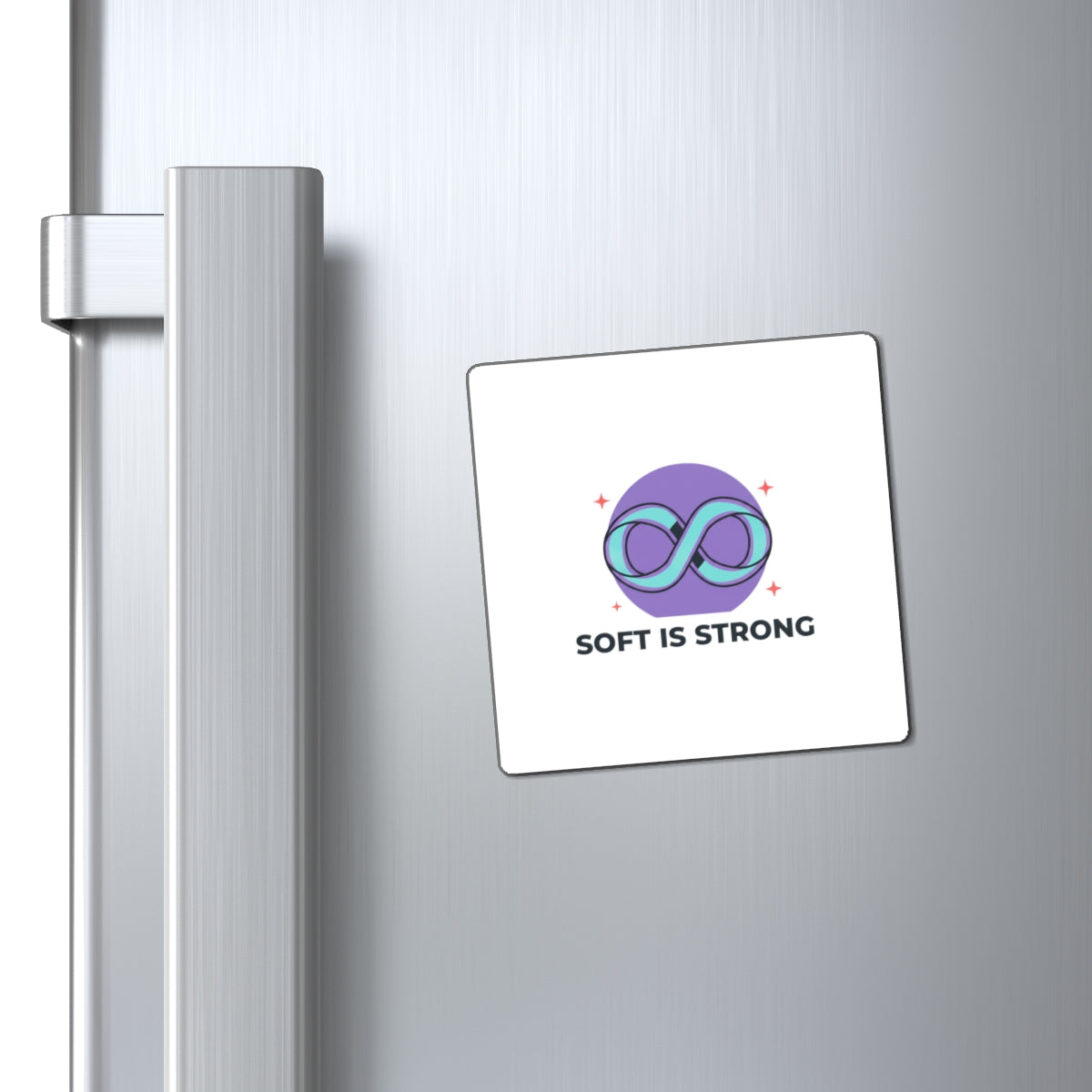 Mature Romance Quote | Sublimation Fridge Magnet Set | Valentine & Galentine Gift for Couples & Friends | Modern Aesthetic Love
