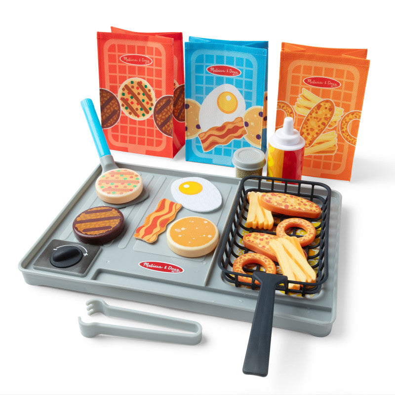 Flip & Fry Grill Play Set with Water WOW! Color Reveal