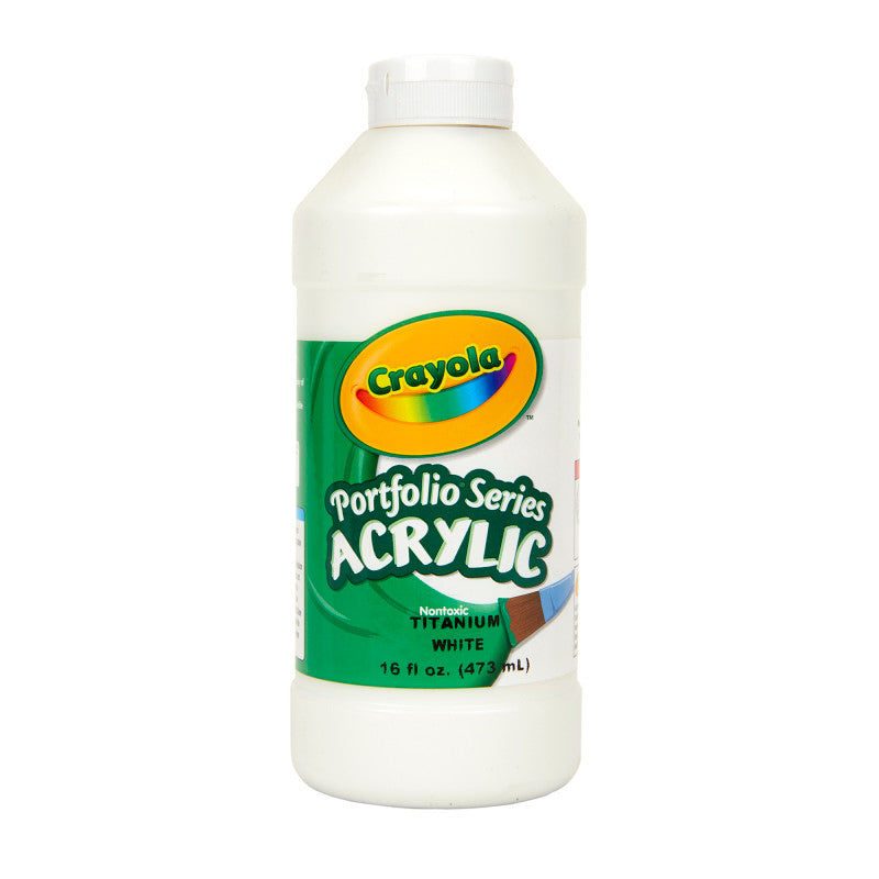 Portfolio Series Acrylic Paint, 16 oz., White