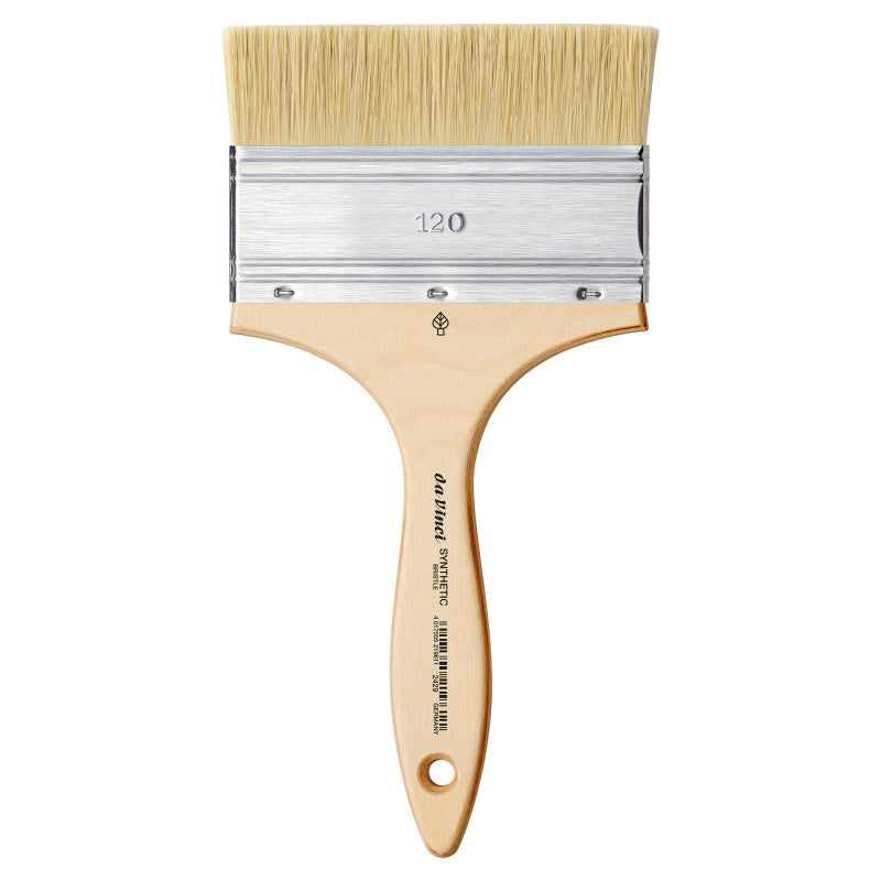 SYNTHETIC Mottler Brush, Natural Hog, Acrylic & Oil, Flat, Series 2429, Size 120