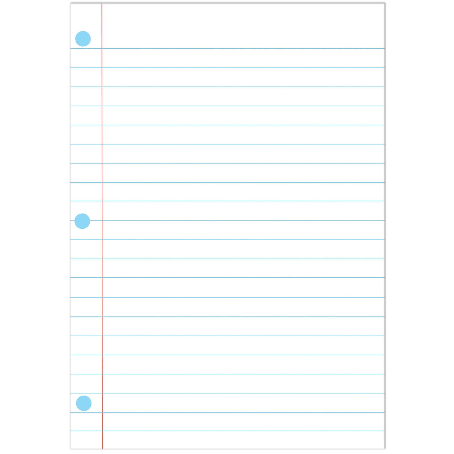 Magnetic Notebook Page, 8.5" x 11"