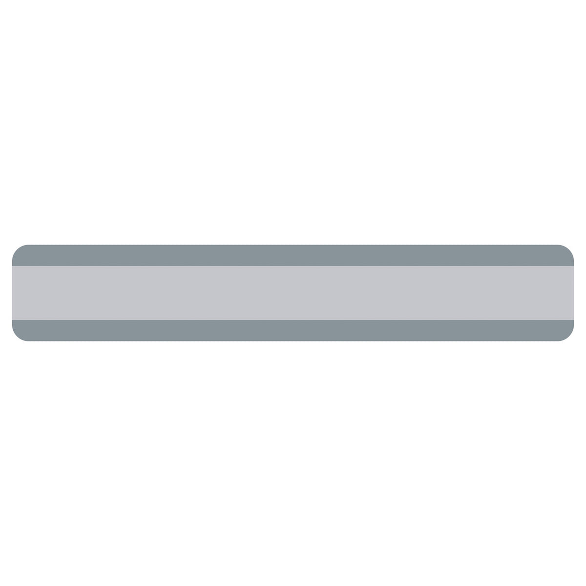 Double Wide Sentence Strip Reading Guide, 1-1/4" x 7-1/4", Gray