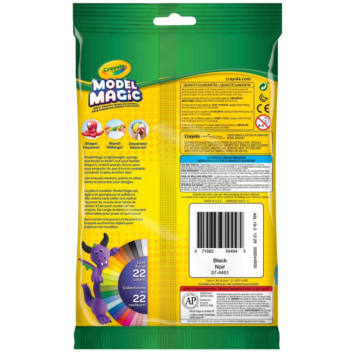 Model Magic® Modeling Compound, Black, 4 oz.