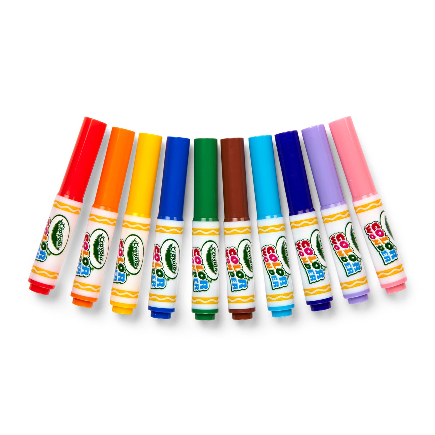 Color Wonder Mess Free Mini Markers, Classic Colors, Pack of 10