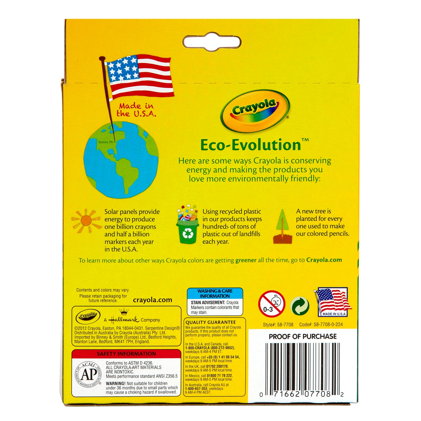 Broad Line Markers, Classic Colors, 8 Classic Colors