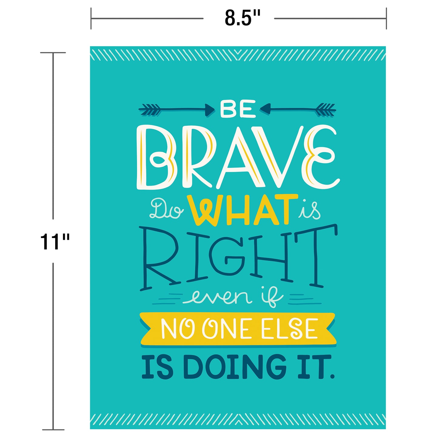 Mini Posters: Positive Character Traits Poster Set, 12 Pieces