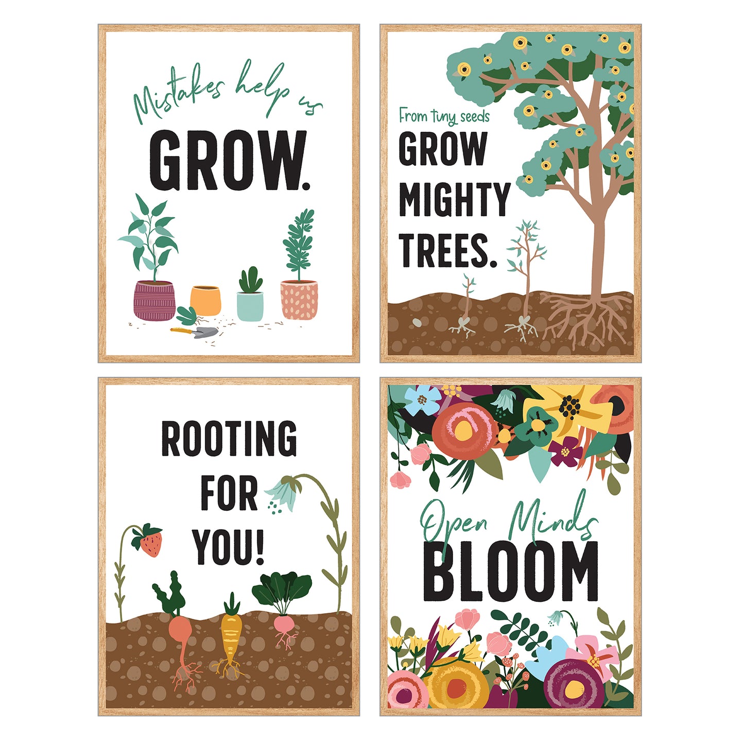 Mini Posters: Grow Together Poster Set