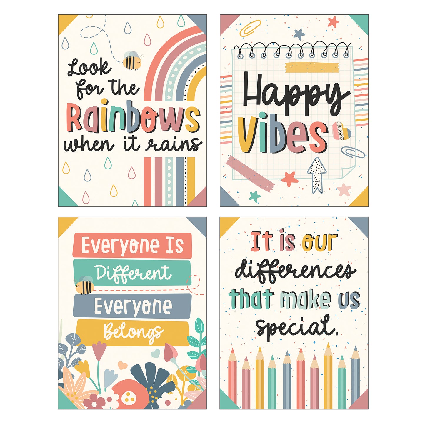 Mini Posters: We Belong Poster Set