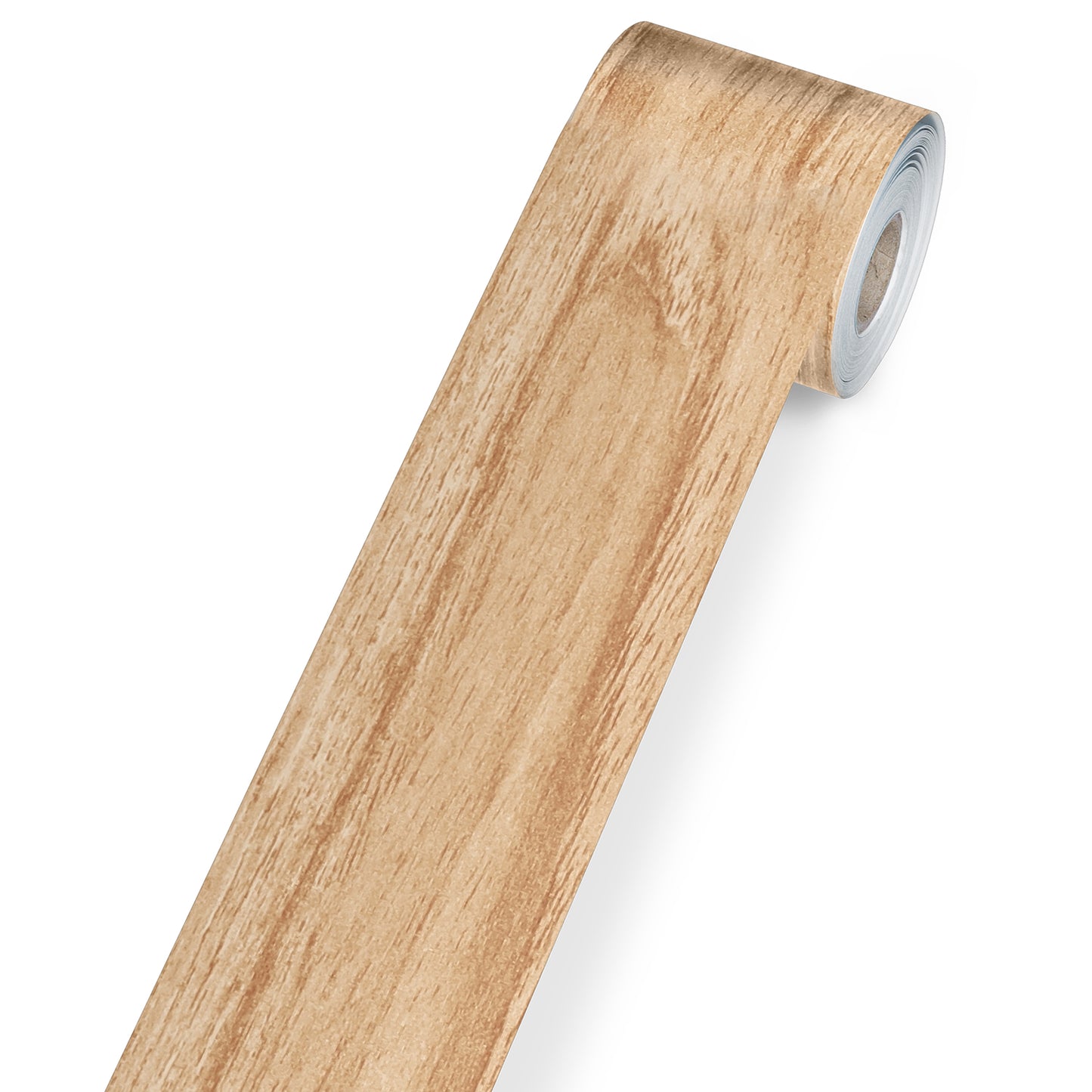 Light Wood Grain Rolled Borders Straight Grow Together