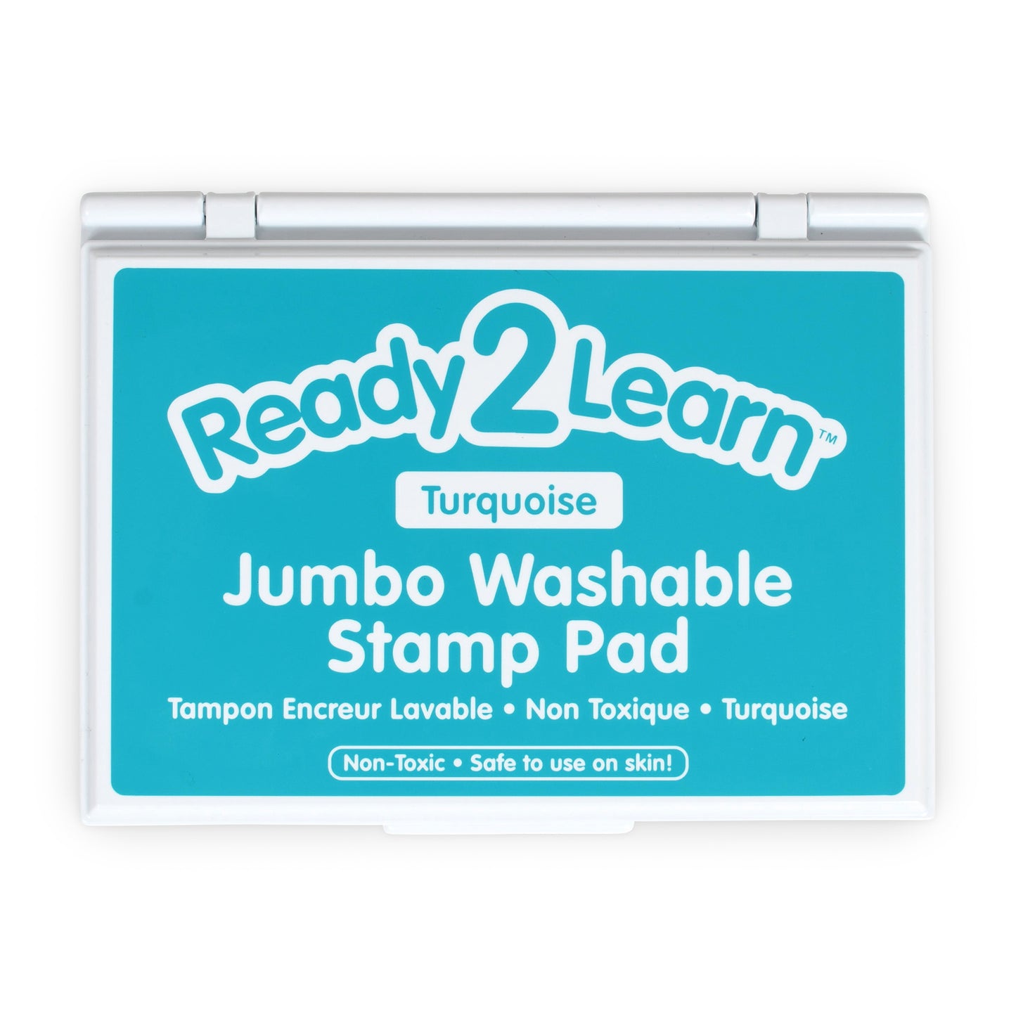 Jumbo Washable Stamp Pad - Turquoise - 6.2"L x 4.1"W