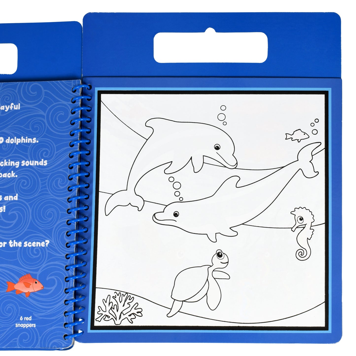 Water Art Activity Book - Sea Life