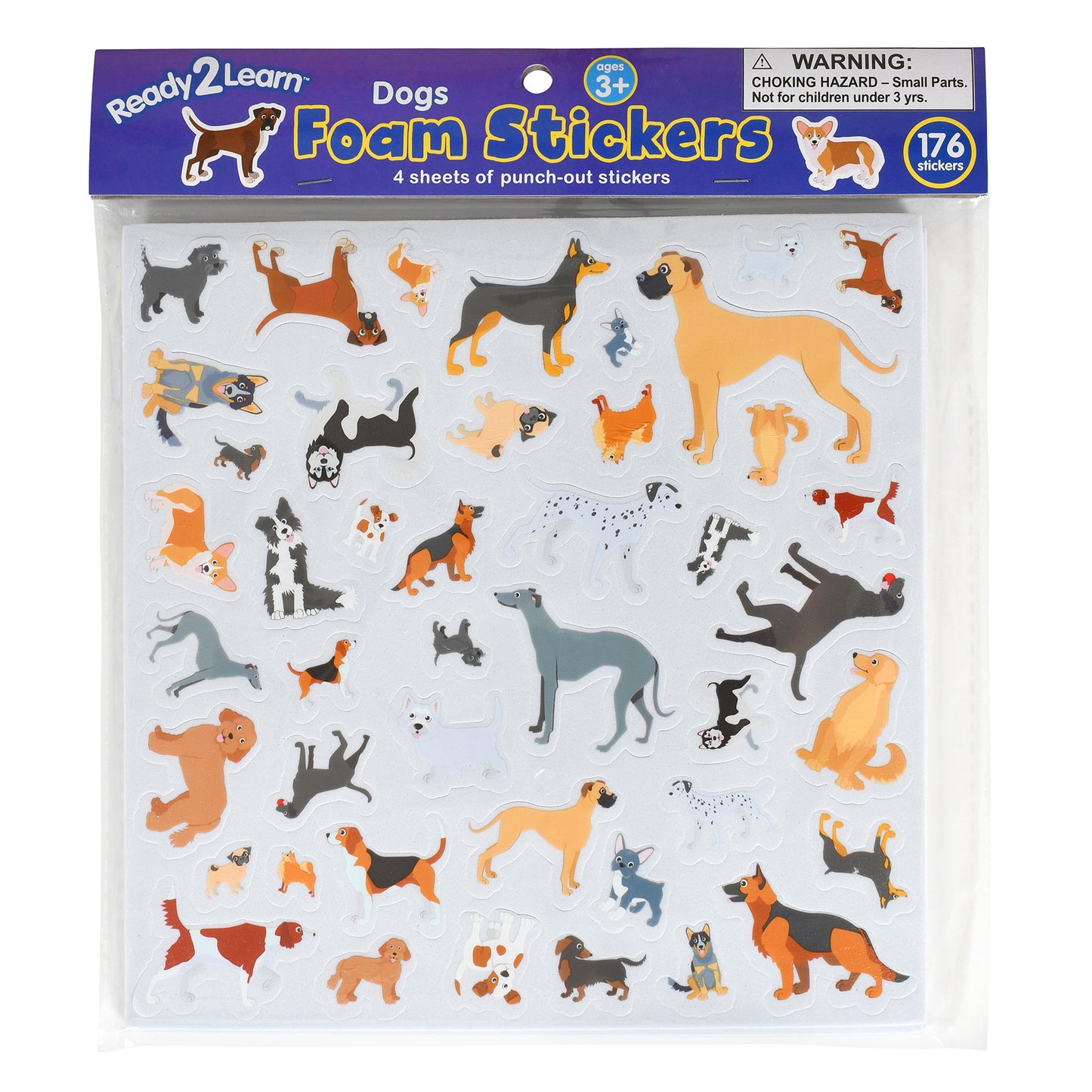 Foam Stickers Dogs