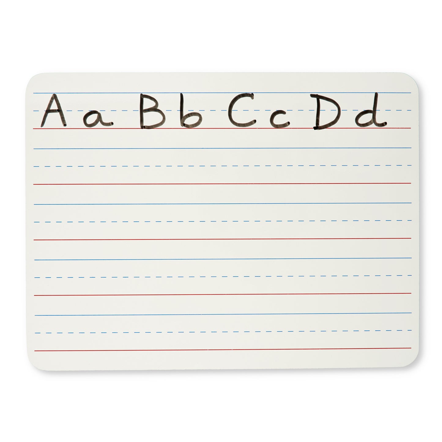 Dry Erase Lap Board, 1-Sided Lined, 9" x 12", Pack of 12
