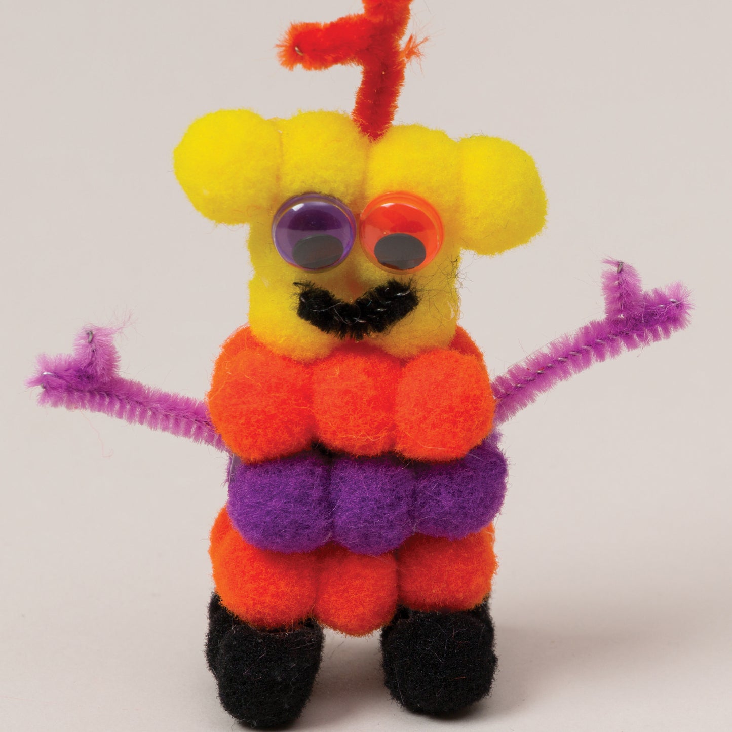 Pom Pons, Color Splash, 1", 100 Pieces