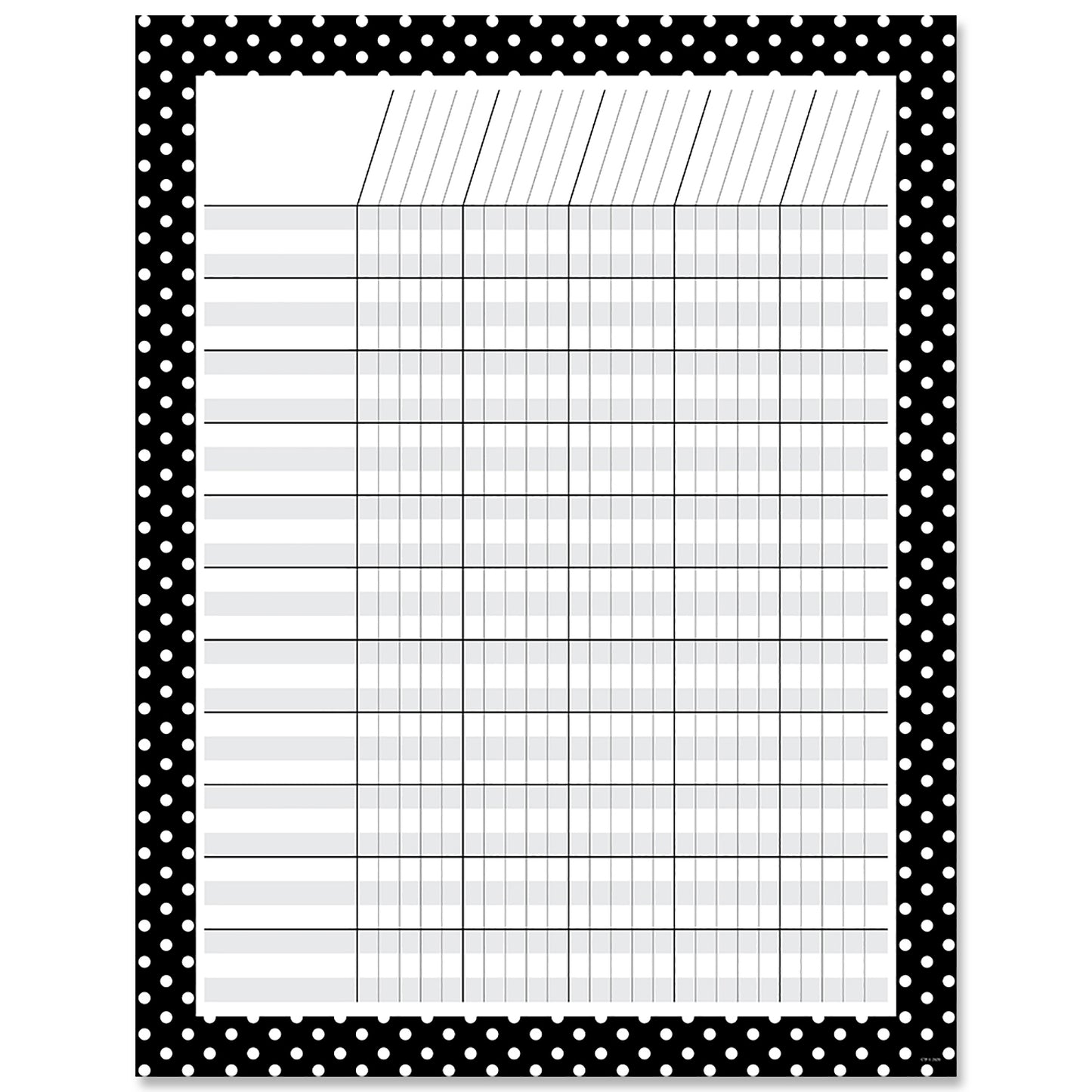 Incentive Chart, 17" x 22", Pack of 6