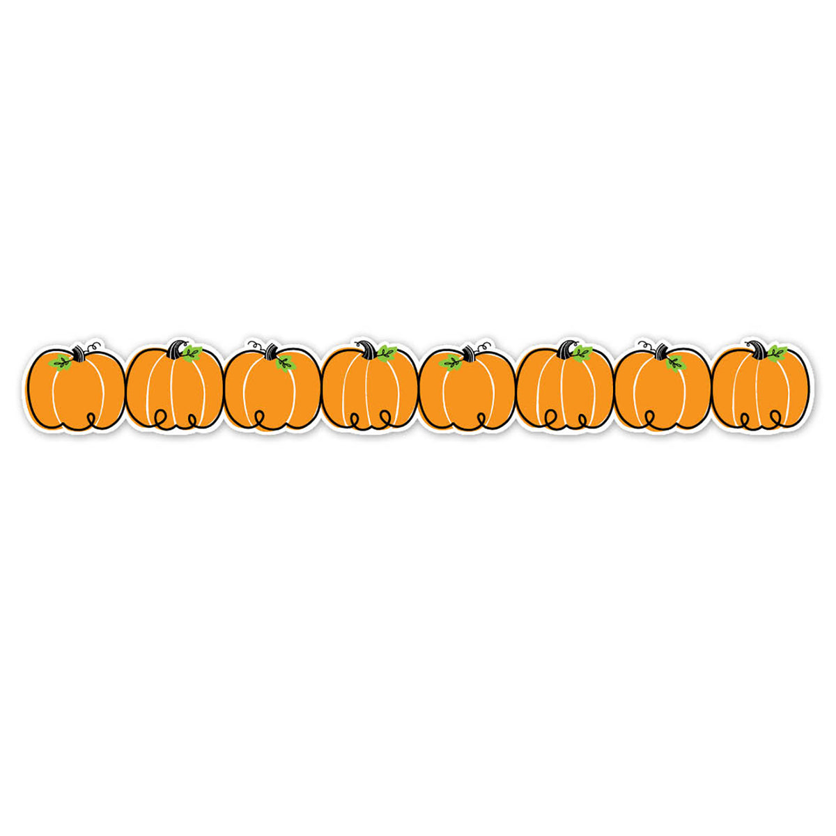 Doodle Pumpkins Ez Border