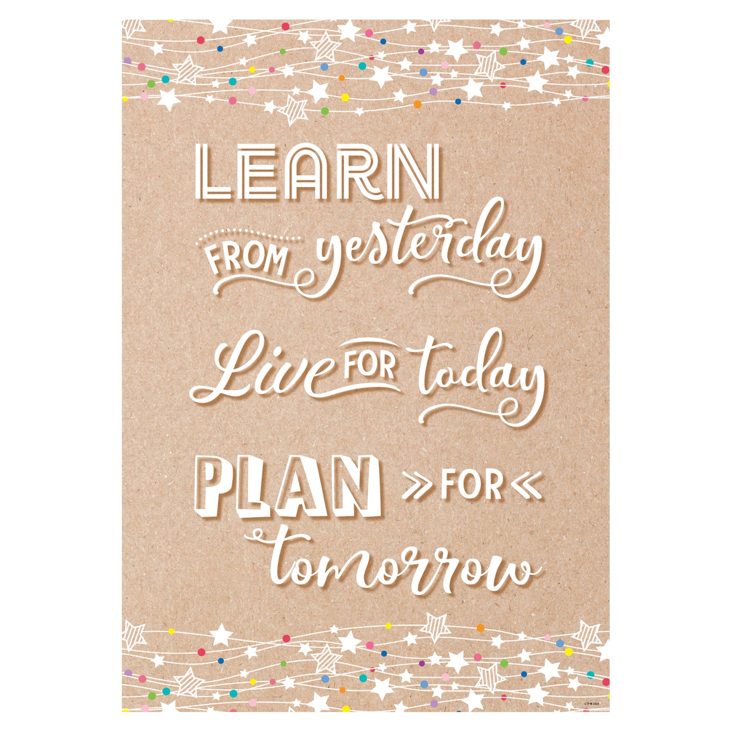 Learn. Live. Plan. Inspire U Poster