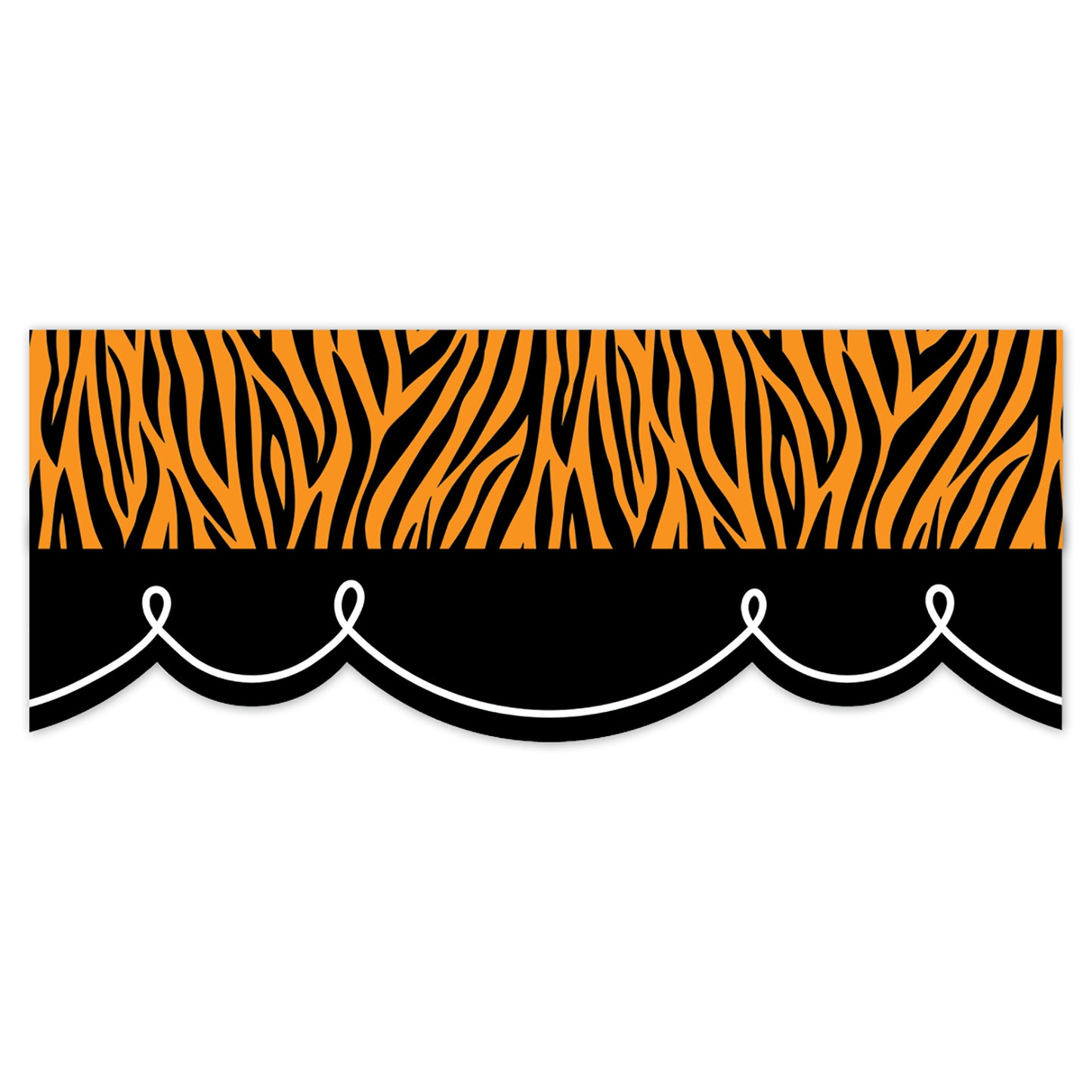 Tiger Stripes Jungle Friends Border