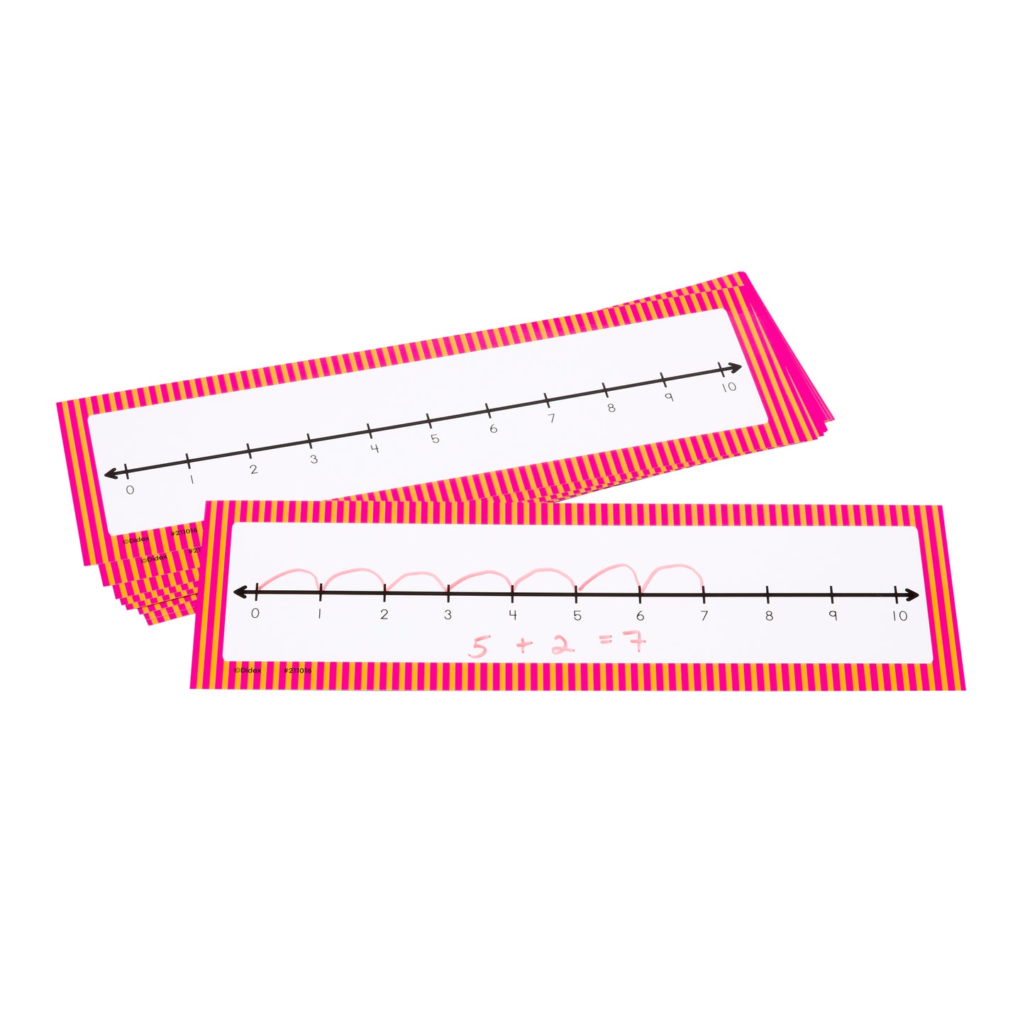0-10 Student Number Lines, Set of 10