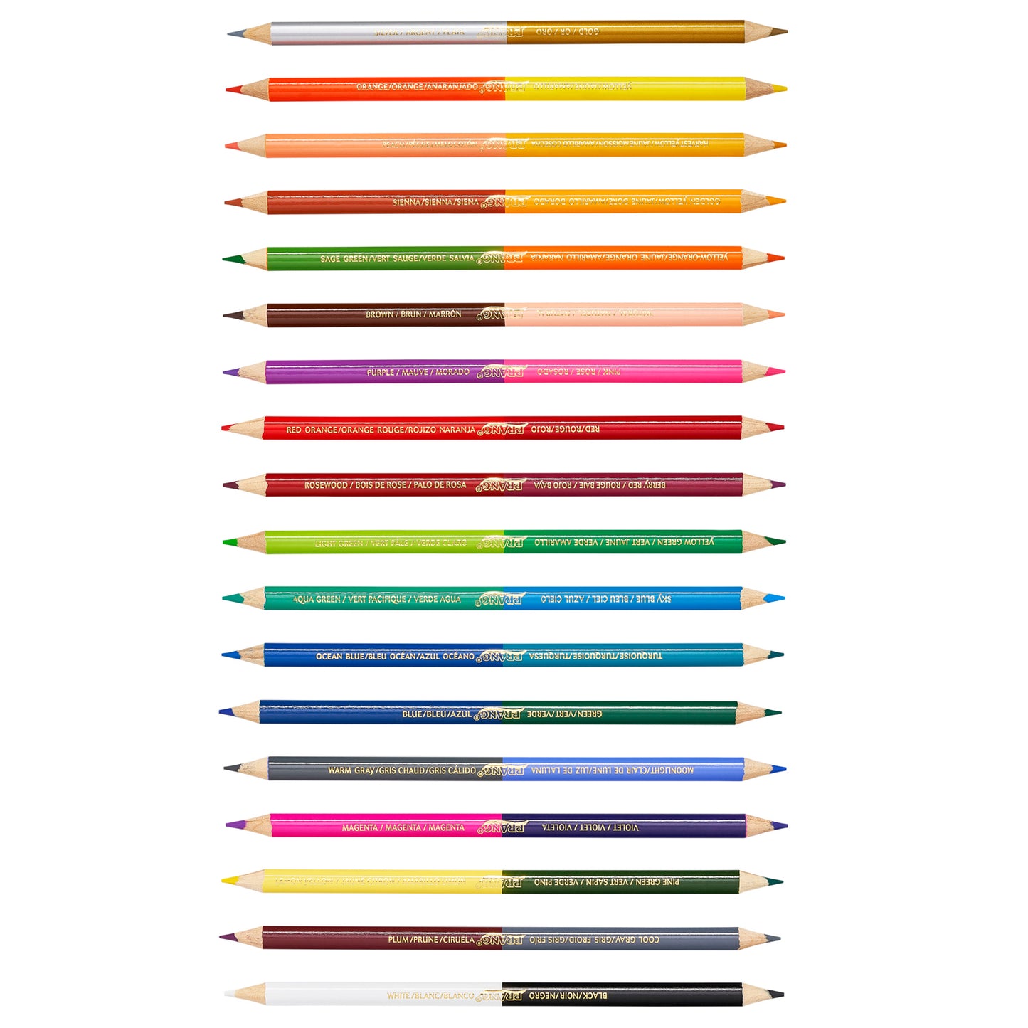 Duo Colored Pencils, 36 Color Set