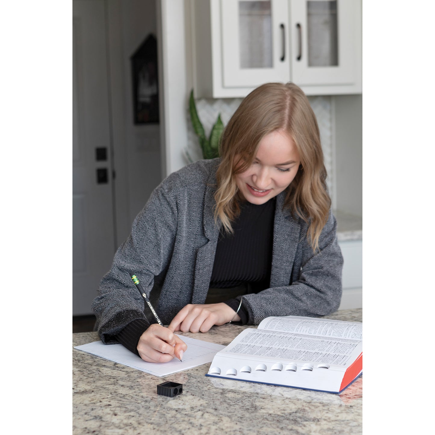 Tri-Conderoga™ 3-Sided Pencils with Sharpener, Pack of 12