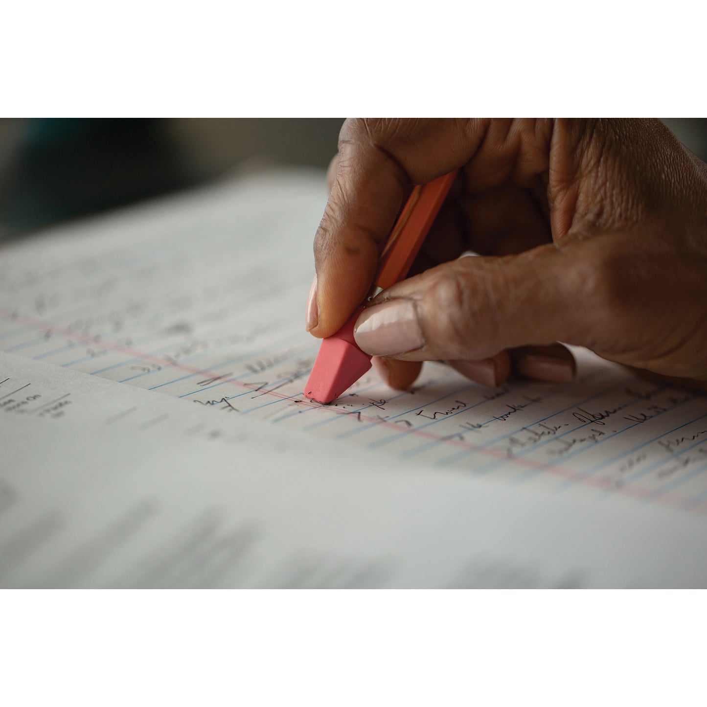 Wedge Pencil Cap Erasers, Pink, Pack of 144