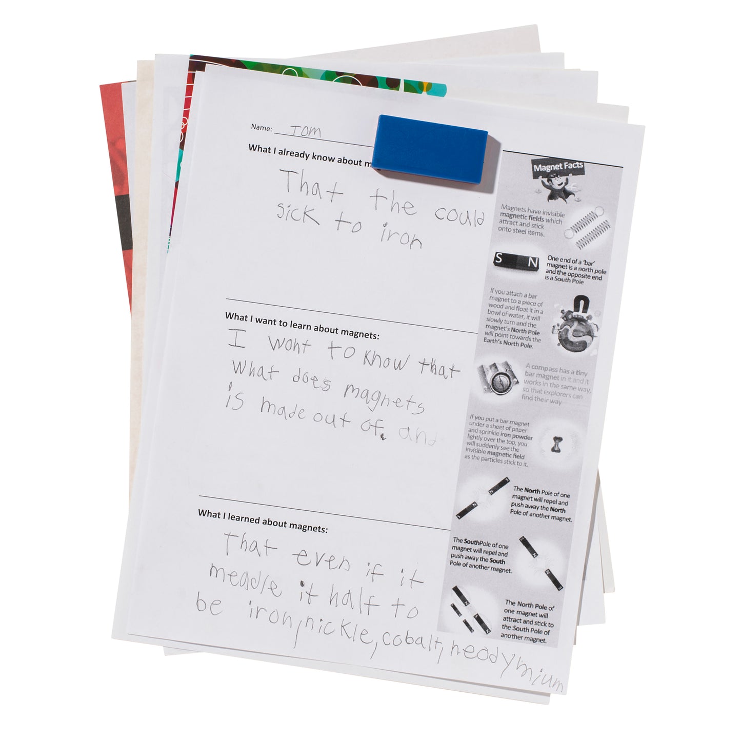 Big Block Magnets, Set of 3