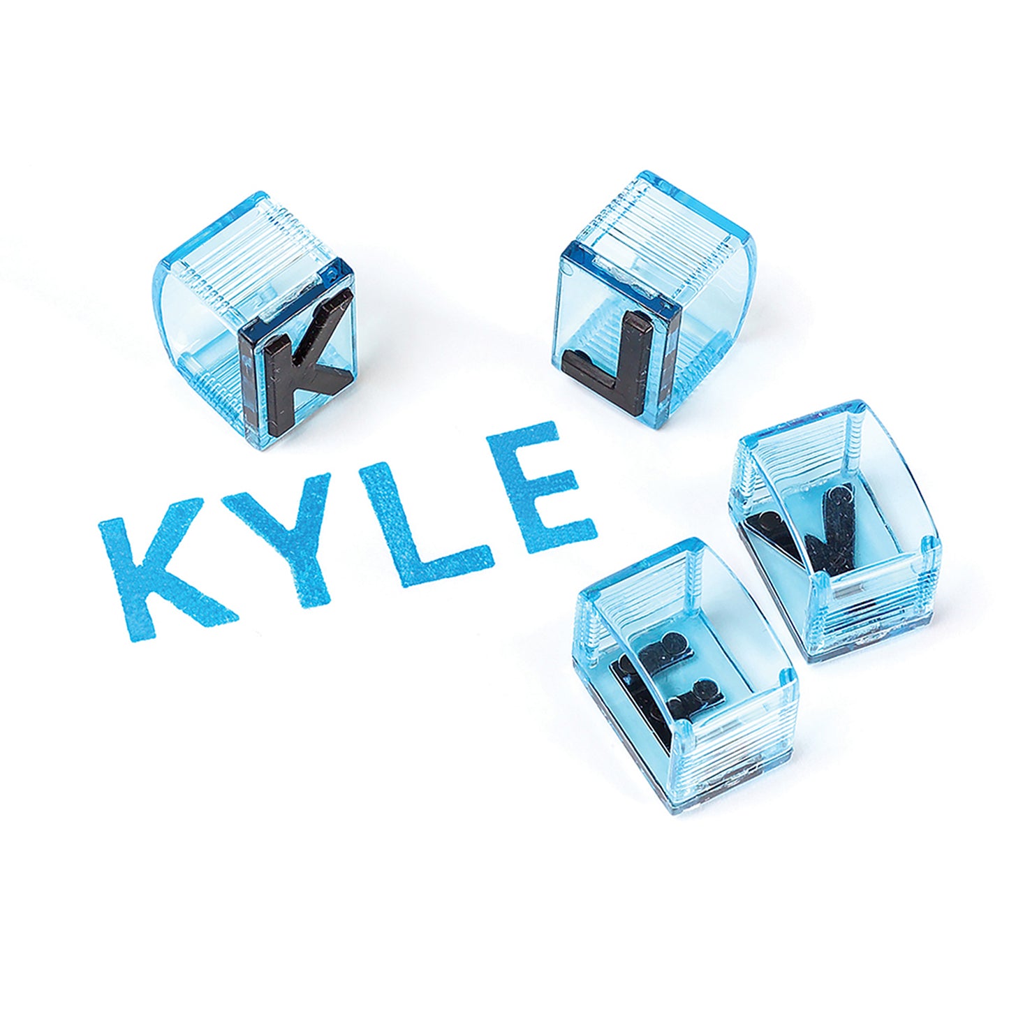 See and Stamp™ Transparent Stamps , 5/8" Uppercase Alphabet