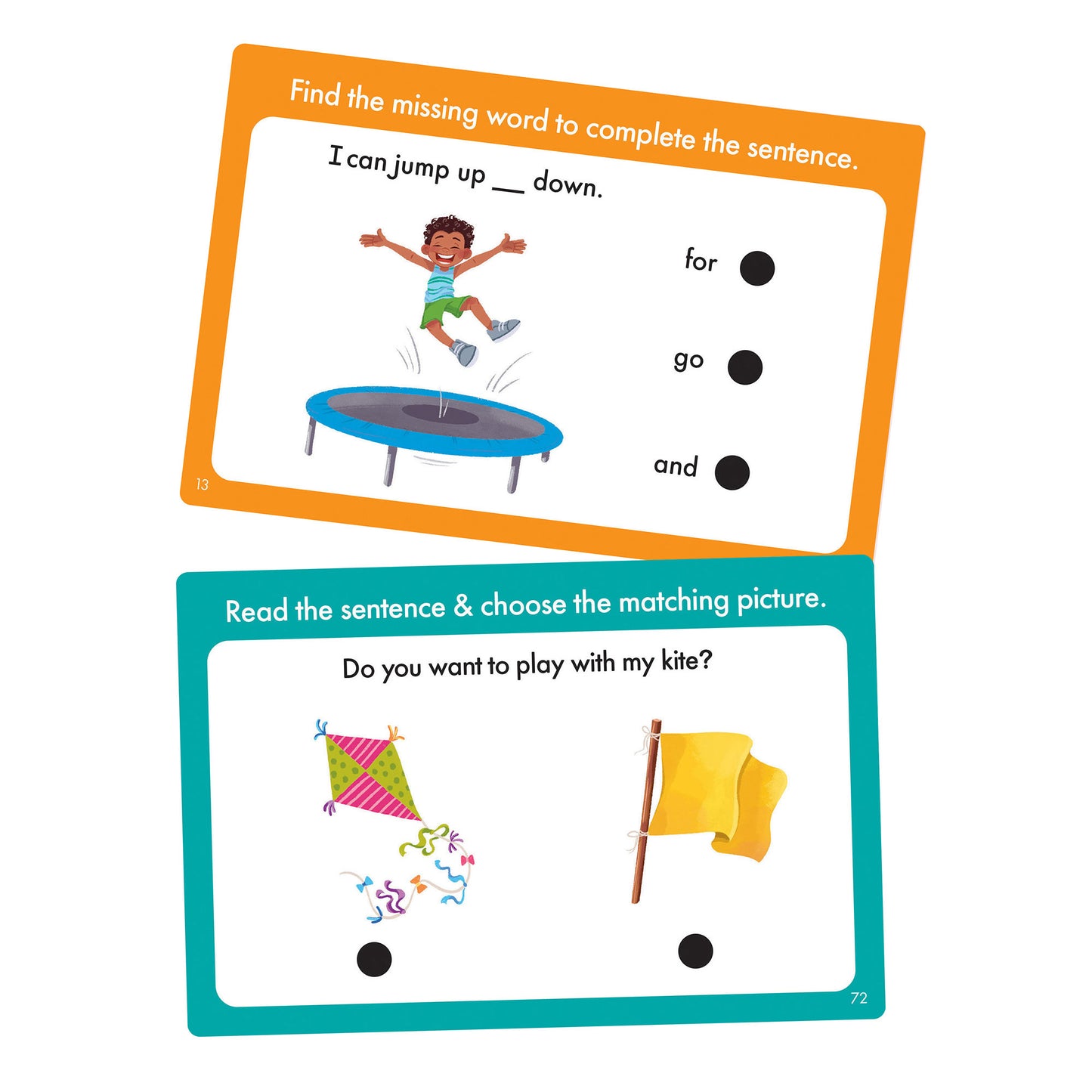 Hot Dots Sight Word Card Set