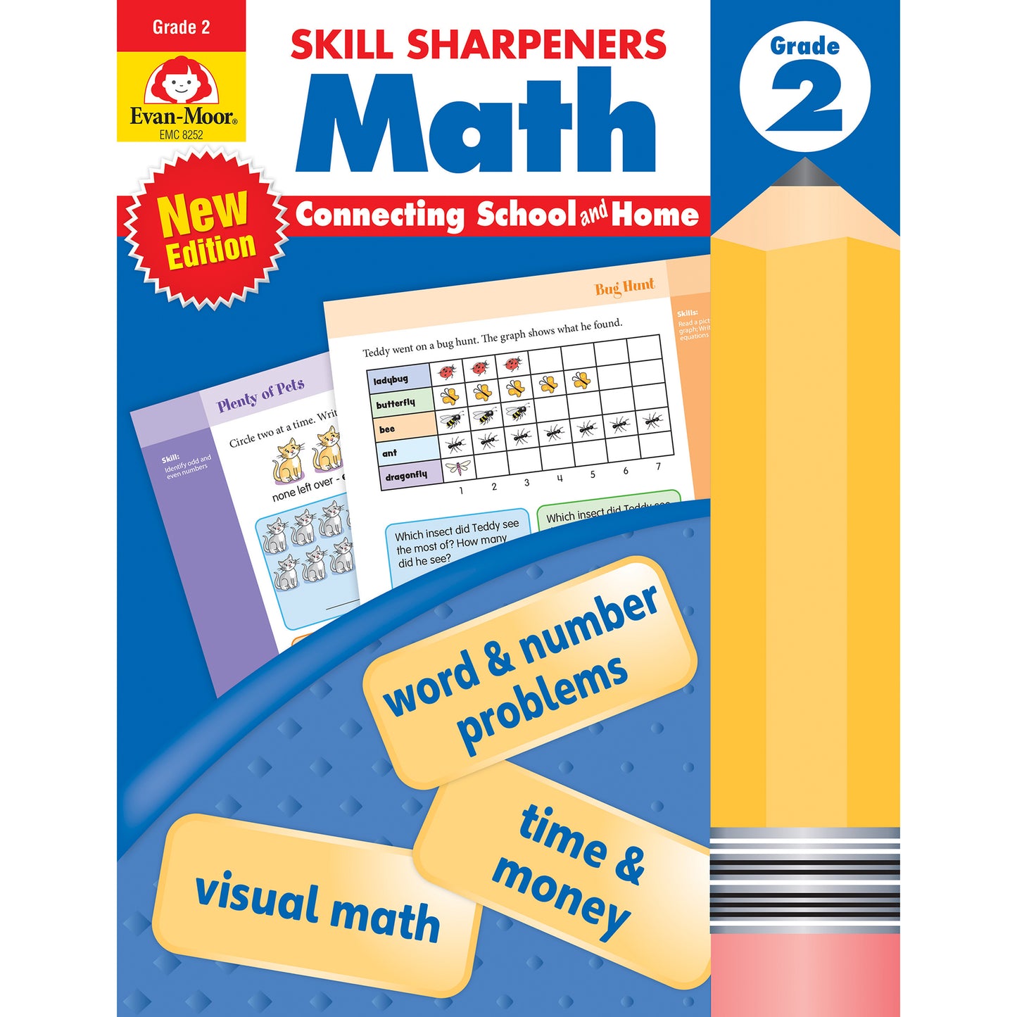 Skill Sharpeners: Math, Grade 2